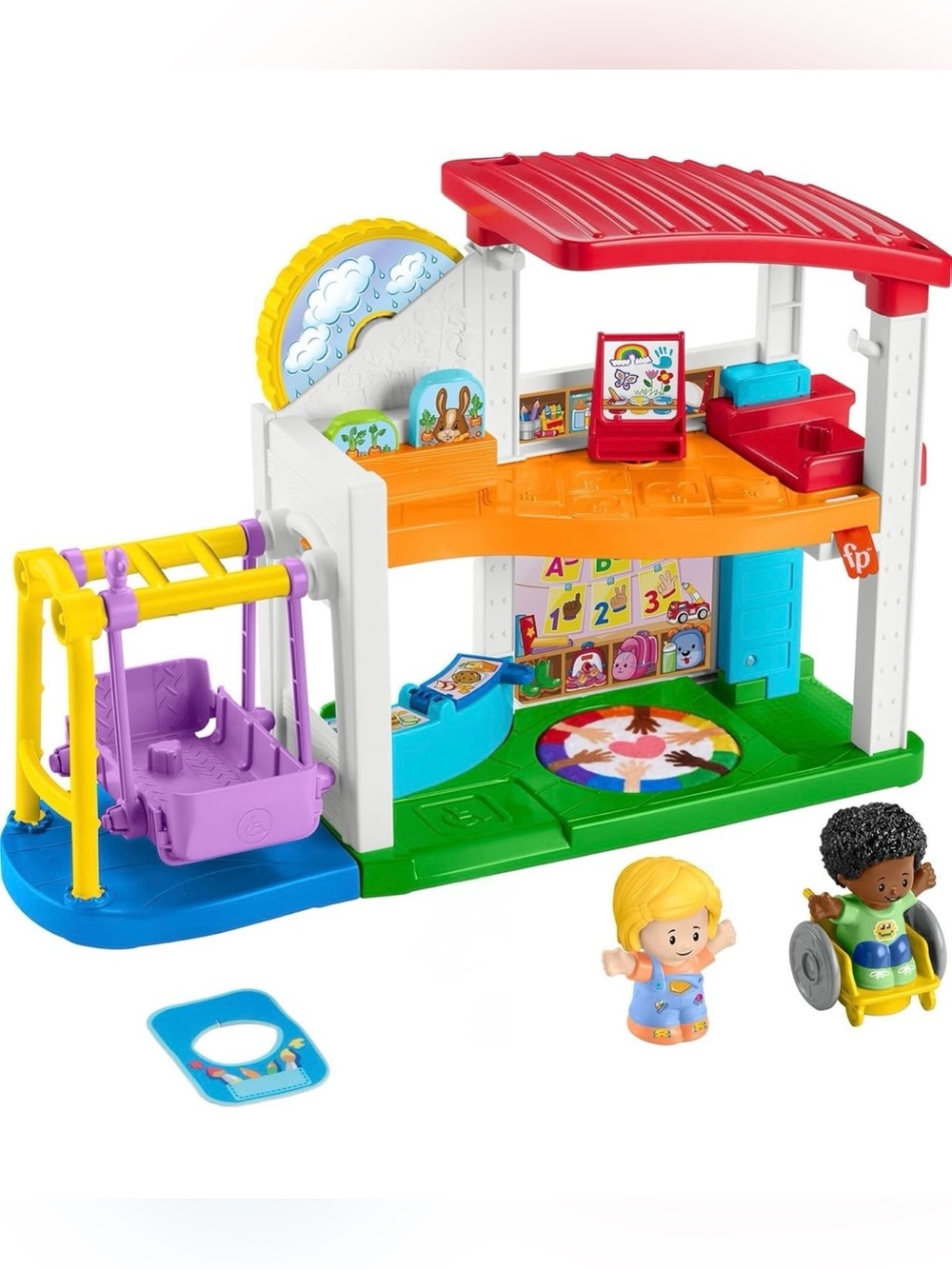 Fisher-Price Little People Play for All School w/Figures ⭐️EUC-READ⭐️